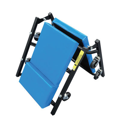 36" Foldable Creeper: 110kg Load, 4 Rubber Wheels for Car/Micro-Car DIY & Repair