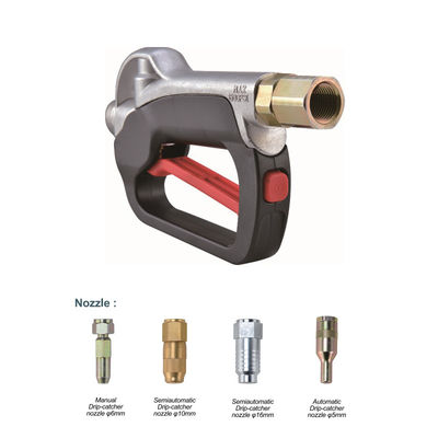Aluminum Grip Drip-Catcher Nozzles:φ5-16mm,Auto/Manual,for Workshops/Fleets/Plants